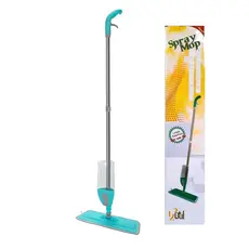 Rodo Mop Spray Com Refil Microfibra Para Limpeza Reservatório Água Produto Limpeza