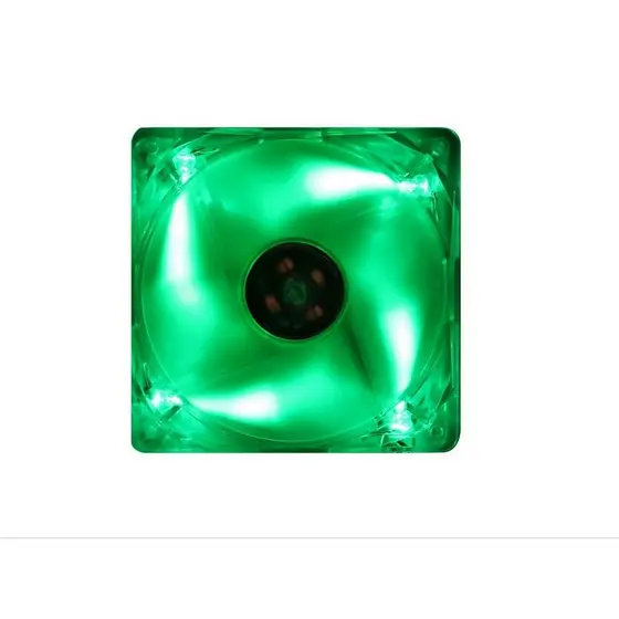 Microventilador Gabinete 120mm Cristal VERDE 12cm 120 x 120 x 25 mm 120x120x25mm 12v 1500rpm Fan Cooler Ventuinha