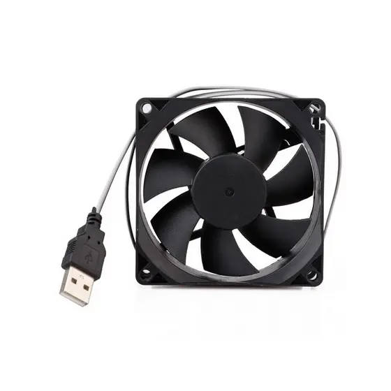 Microventilador Fan Cooler 90mm USB 5V 90mm X 90mm X 25mm 2800 RPM Plug USB A Macho