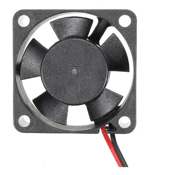 Cooler 60x60x10mm Compatível Placa de Vídeo, Gabinete, Processador, Bearring Type: Sleeve, 4500 RPM, 23.20 CFM, Conector: 3-pin Placa Mãe.