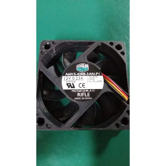 COOLER MASTER MGT6012HR-A15 12V 0.23A A601542RB3ANPI