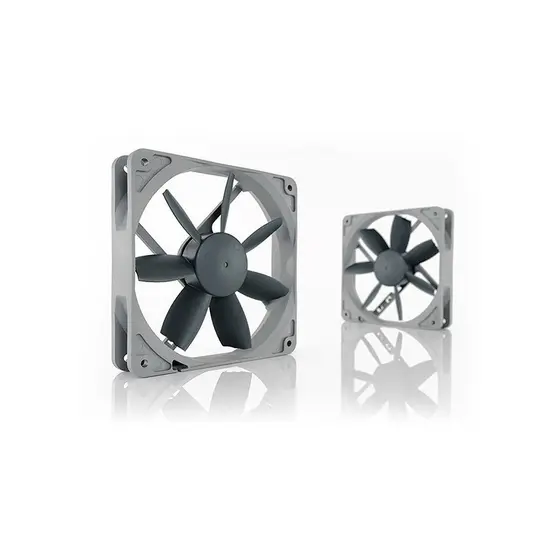 Cooler para Gabinete Silencioso. 80x80x25mm. Cor Preto. Sistema Rolamento Ball bearing. Rotação 3200RPM +- 10%. 12Vdc. Corrente 0,23A. Alto Fluxo 46,55CFM. Noise 34dBA. 50000/hrs. 80x80x25 Ball