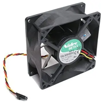 Fan Cooler Gabinete Industrial Rack Servidor Elevador Inversor 92mm 90x32mm Perfil Alto Ball 80CFM 4000RPM