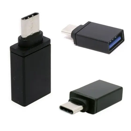 ADAPTADOR USB 3.1 TYPE-C PARA USB 3.0 FÊMEA PRETO CEL NOT