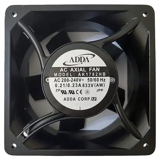 Fan Cooler Gabinete Industrial Rack Servidor Elevador Inversor 176mm x 176mm x 89mm AK1782HB