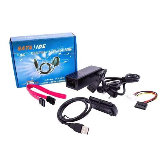 Conversor Usb Hd Externo Ide X Sata 250gb 500gb 750gb 1tb