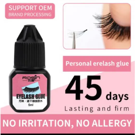 Cola Para Cílios , Enxerto Profissional , De Extensão De Baixa Irritação De Longa Duração De 5ml