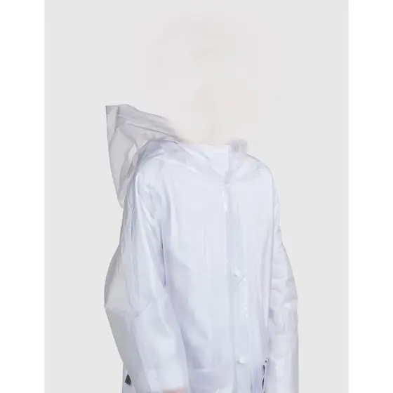Capa De Chuva Crianças Garoto Garota Infantil Transparente