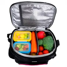 Bolsa Térmica Fitness com Divisória Marmita Bebidas Dieta 10 Litros Não Vaza