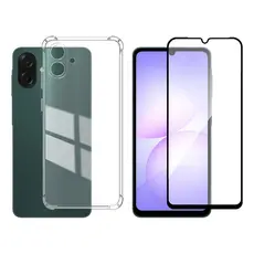 Capa Case Capinha Anti Impacto Para Galaxy A07 + Película 3D Vidro Temperado