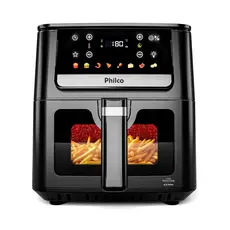 Air Fryer Philco Visor Glass 6,5 Litros Redstone PAF65A 127v