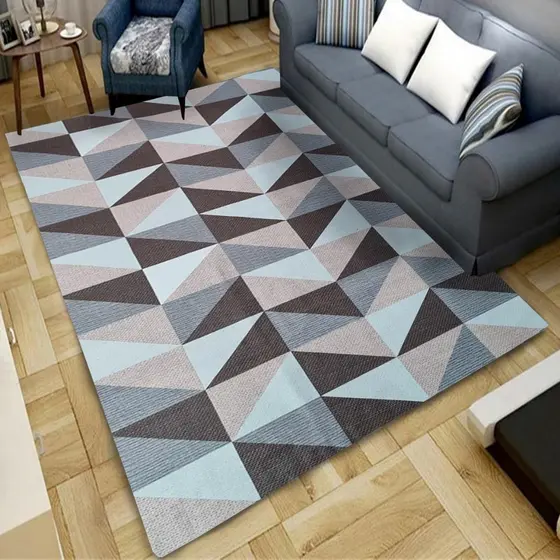 Tapete Jacquard 1,00X1,40 Toque Aveludado Luxuoso