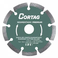 Disco de Corte Diamantado 125mm Premium Segmentado para Concreto Alvenaria Blocos de Concreto