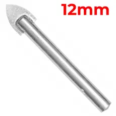 Broca 12mm Para Vidro Porcelanato E Cerâmica Cortag Furadeira