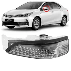 Pisca Seta Lente Retrovisor Corolla 2014 2015 2016 2017 2018 2019 Original FITAM Repetidor de seta