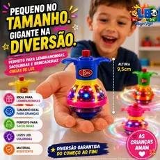 Kit 3/6/12/Pião Giroscópio Brinquedo Infantil Brincadeira Criança Lembrancinhas Presente