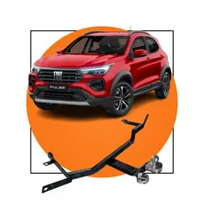 Engate Reboque Fiat Pulse 2021 a 2024 Reforcel Fixo Traseiro Homologado INMETRO 500kg