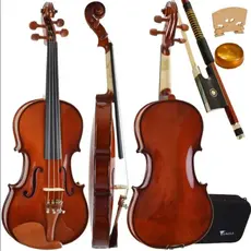 Violino Eagle 4/4 Ve441 + Case Breu E Arco Profissional