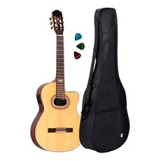 Violao Strinberg Sc30c Natural Clássico+ Capa Reforçada Full