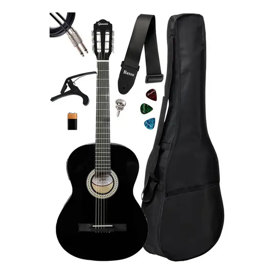 Violão Giannini Ele/ac Start S-14 Aço C/ Capa E Correia