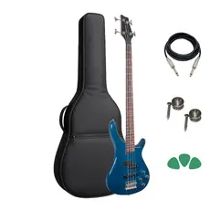 Contra-baixo 4 Cordas Giannini Gb-200a Blue Capa