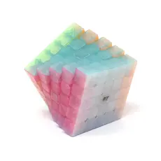 Cubo Mágico Profissional 5x5x5 Jelly Qiyi Qizheng Original