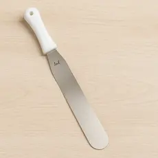 Espátula Inox 38,5cm Para Alisar, Modelar E Decorar Bolos