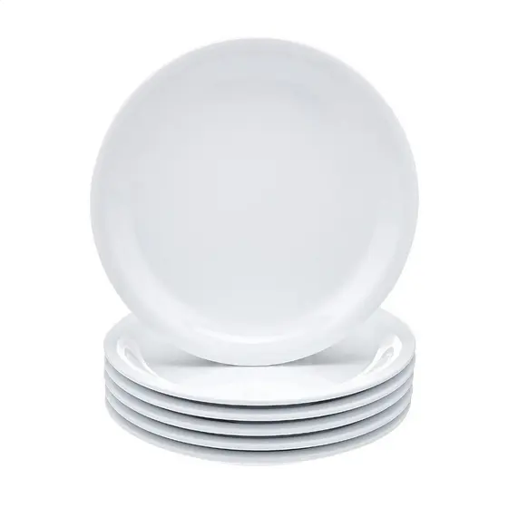 Kit 8 Pratos Rasos Porcelana Restaurante Iguaçu Germer 2a Linha
