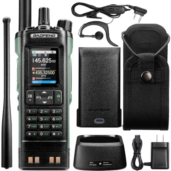 Baofeng Uv-32 10w Air Band Gps Bluetooth + Brinde Configuraççao Gratuita