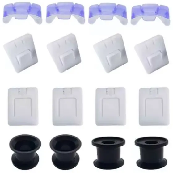 Kit 16 Deslizante Grampo Trava Do Banco Carro Gol Parati Voyage G1 G2 G3 G4 G5 Volkswagen