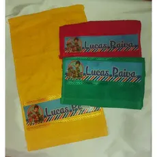 3 Toalhinhas De Mão Personalizada com nome Lavabo Toalha bebe criança escola escolinha creche