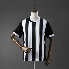 Camisa Masculina Preto e Branco 26/27 Modelo Esportivo Casual P ao 2XL