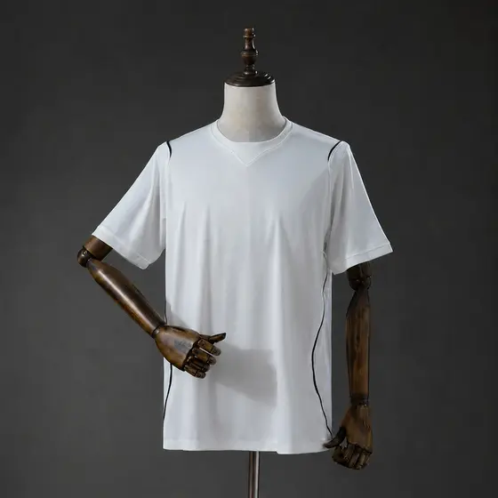 Camisa Masculina Branco 26/27 Modelo Esportivo Casual P ao 2XL