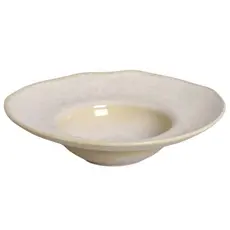 Kit 4 Pratos Para Massa Risoto Porto Brasil Latte Off White 2ª Linha