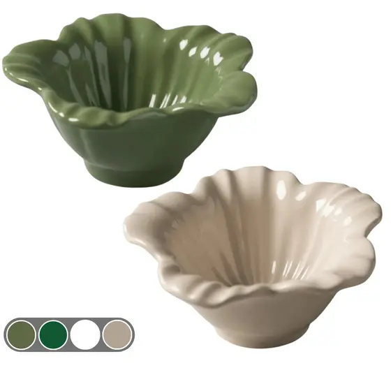 Bowl Petisqueira Campestre Cumbuca Flor Porto Brasil Unidade Cores