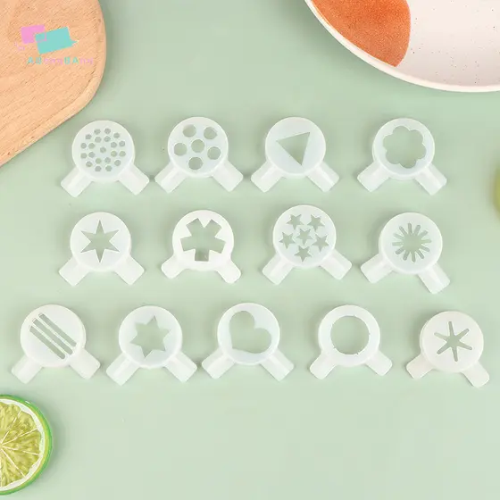 Abongbanghn Tampas De Modelagem De Sorvete Em Forma De Macias Para Máquinas Fitgs