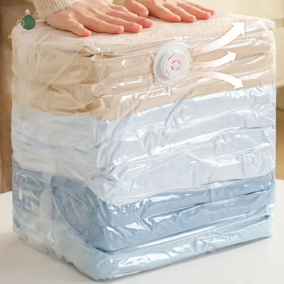 abongsea Thiened Saco De Vácuo Tridimensional Sem Armazenamento Especial Para Roupas Doméstico Agradável