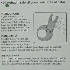 abongsea Suporte De Cola Quente Evitar Derramamento Portátil Bocal Anti-Sti E Ferramentas De Mesa Agradável