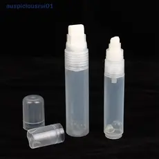 Caneta Vazia De Plástico Com Tinta Recarregável , Tubo Reutilizável Repetível Para Canetas Grafite , Marcador De Giz Líq