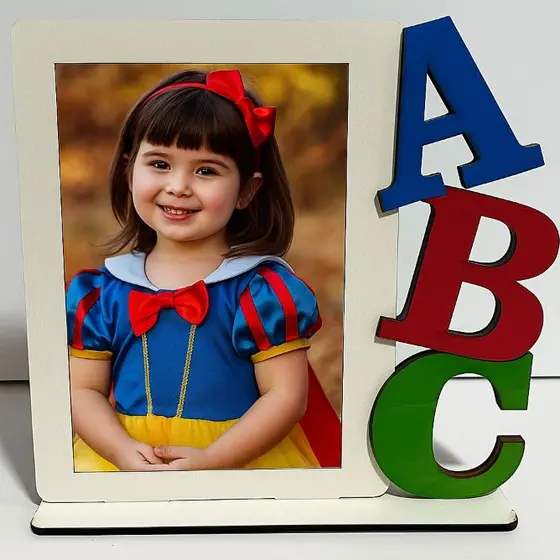 Kit 10 Porta Retrato Formandos Infantil ABC Formatura Infantil Foto 10x15 cm