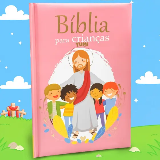 Livro A Bíblia Sagrada Para Crianças Completa Com Animações + Capa Dura Cristã Envio Rápido