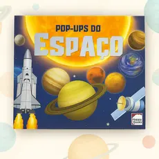 Livro Realista : Pop-Ups Do Espaço | Leitura Ilustrada 3D Com Animações Que Saltam Das Páginas - Para Crianças E Adultos