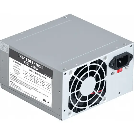 Fonte ATX 200w OEM Para Computador Office
