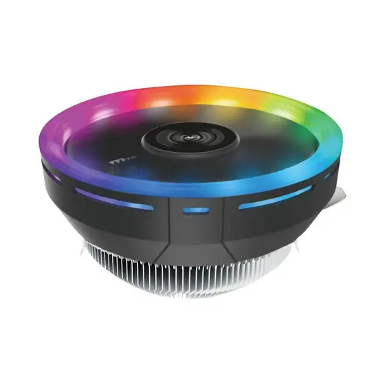 Cooler MYMAX Universal Intel e Amd LED RGBe  Vermelho 1156 1155 1151 1150 1200 1700 AM4 AM3 AM2 FM2