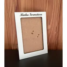 Porta-Retrato Formatura em MDF 10x15 | Decoração para Eventos | Presente Criativo