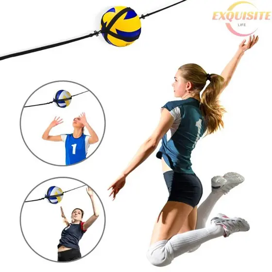 [EL] Assistente Prático , Resistente Ao Desgaste , Flexível , Treinador De Prática De Vôlei Para Exercícios , Cinto Novo