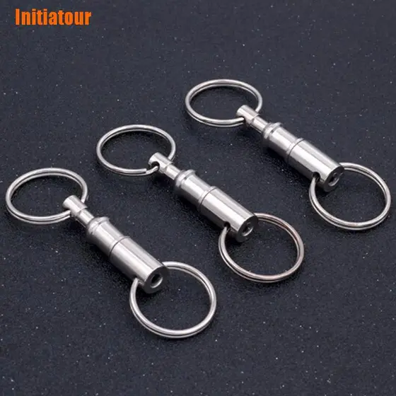 Initiatour > 3Pcs Chaveiro De Puxar Removível Destacável De Liberação Rápida
