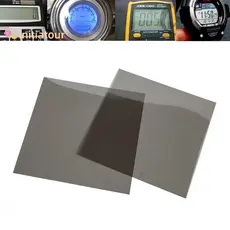 [Init-t] 18cm Filme Polarizador Relógio Multímetro Calculadora Display LCD Reparação Novo