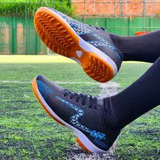Chuteira Masculina e Fem Futebol Society Leve Resistente Costurada Alta Qualidade Promoção