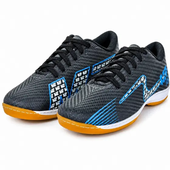 Chuteira Futsal Antiderrapante Unissex Costurada Qualidade Premium
